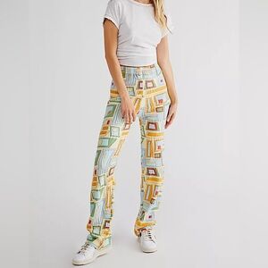 House of sunny patterned pants